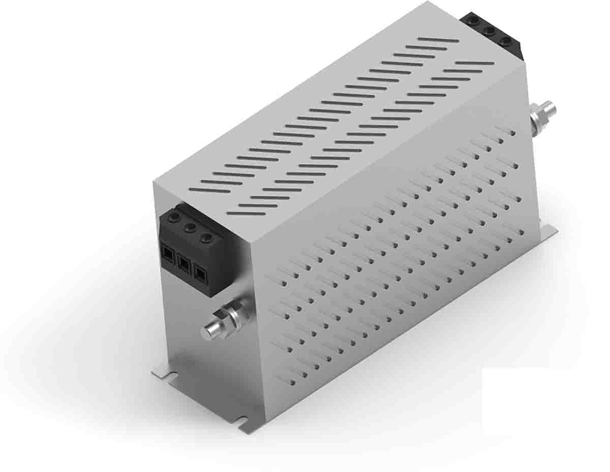 TE Connectivity, KEM-BS 100A 520 V ac 50 → 60Hz, Chassis Mount Power Line Filter, Terminal Block 3 Phase