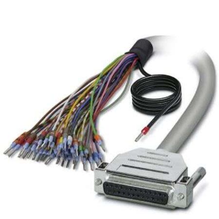 Phoenix Contact 20m 25 pin D-sub to Unterminated Serial Cable