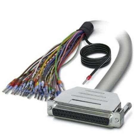 Phoenix Contact 20m 37 pin D-sub to Unterminated Serial Cable