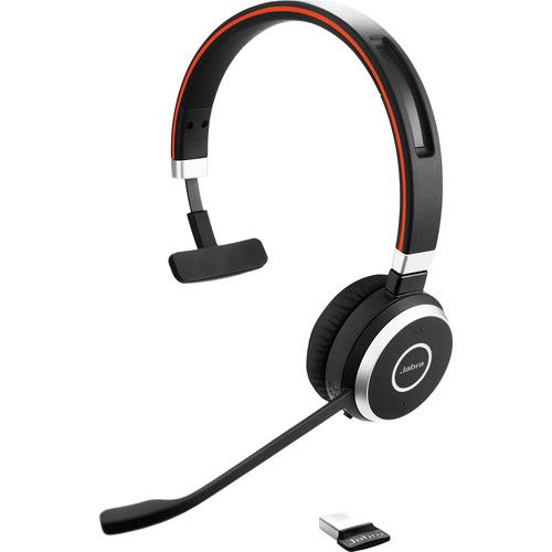 Evolve 65 On-Ear-Headset Bluetooth-Anschluss Schwarz