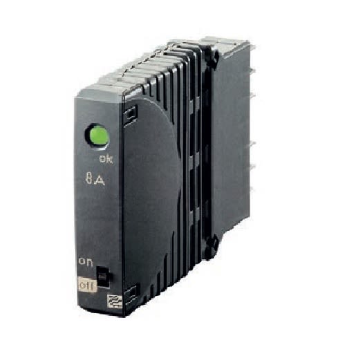 ETA ESX10-100-DC24V-16A-E, 16A, Plug-In Mounting 24V ESX10, 1 channels Electronic Circuit breaker