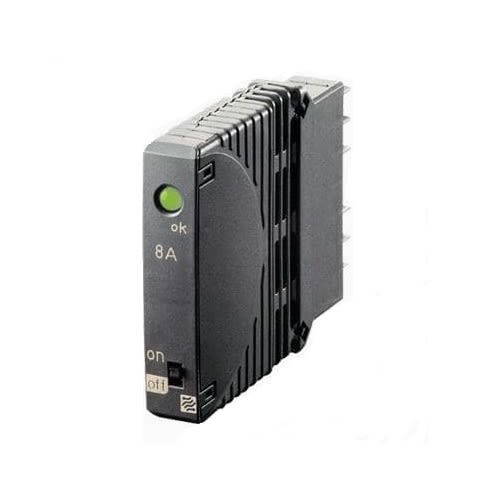 ETA Elektronisk afbryder, 10A 24V, Plug-in-montering, 1 channels