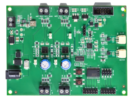 Analog Devices ADZS-AUDIOA2BAMP, A2B® Class-D Amplifier Module Expansion Board for SHARC® Audio Module for SSM3582