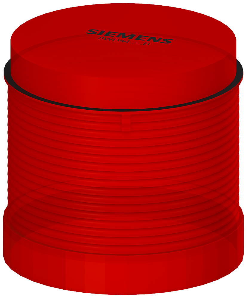 Siemens SIRIUS Series Red Rotating Effect Beacon Unit, 24 V, LED Bulb, AC/DC