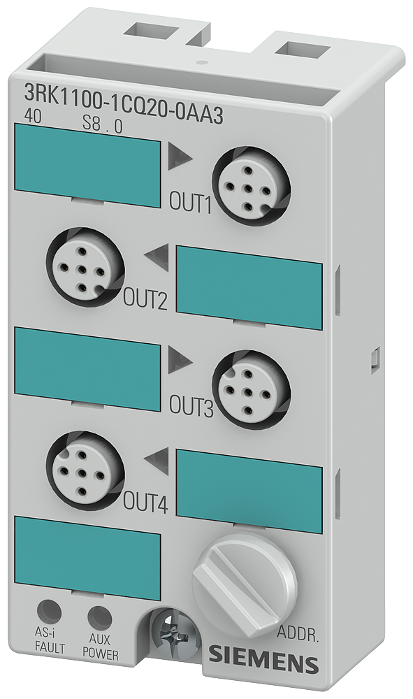 3RK1100-1CQ20-0AA3 | Siemens PLC I/O Module for use with Digital I/O ...