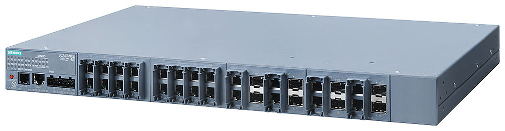 Siemens Ethernet Switch, 24 RJ45 port, 24V, 10 Mbit/s, 100 Mbit/s, 1000 Mbit/s Transmission Speed