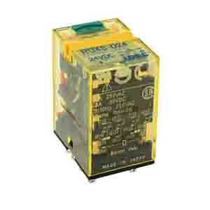 Plug In Power Relay, 24V dc Coil, 10A Switching Current, DPDT