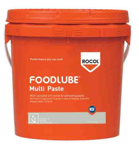 Rocol Synthetic Grease 5 kg Foodlube® Multipaste Pail,Food Safe