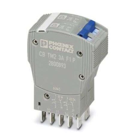 Phoenix Contact CB 2 Pole Thermal Circuit Breaker - 80V dc Voltage Rating, 3A Current Rating