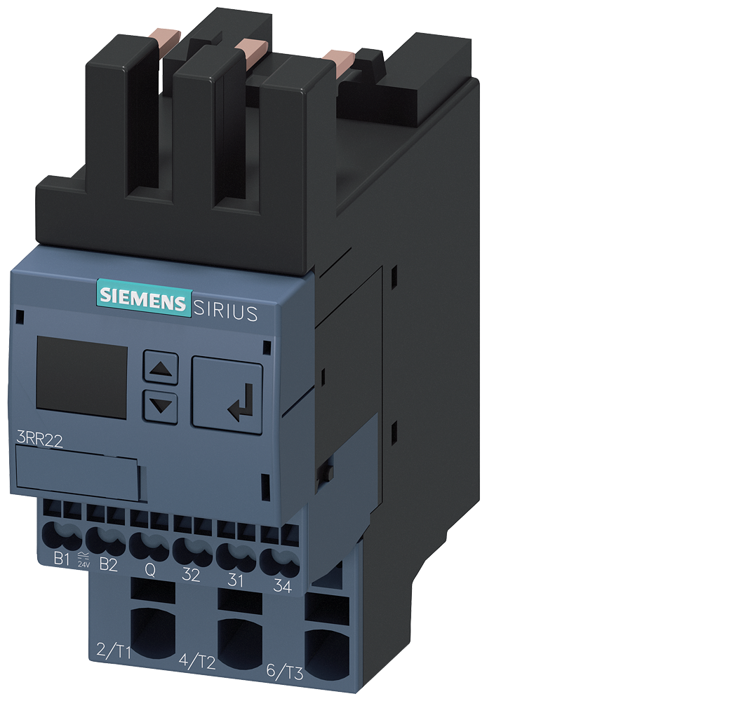 3RR2242-2FW30 | Siemens Current Monitoring Relay, 4 → 40A, 3 Phase ...