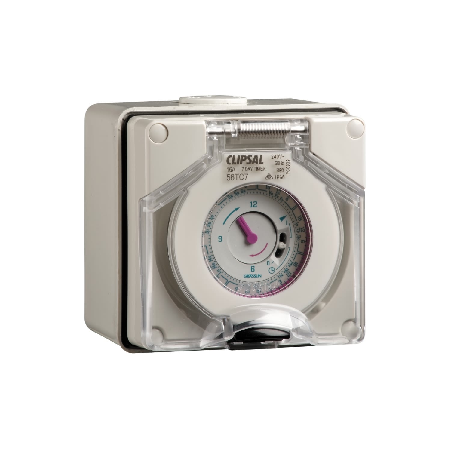 56TC7GY Clipsal Electrical Timer Module Time Switch 250 V ac RS