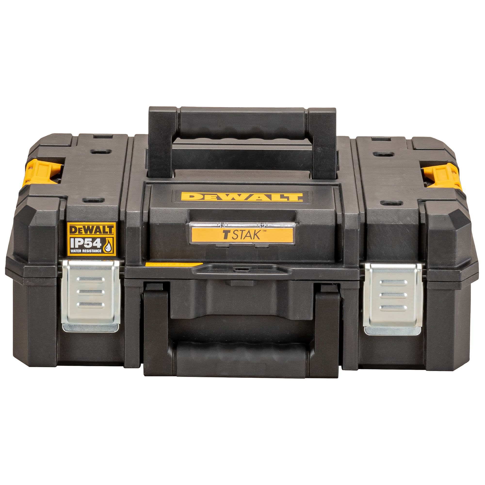 DWST83345-1 | DeWALT TSTAK Shallow Box Plastic Tool Box, 440 x 440 x ...