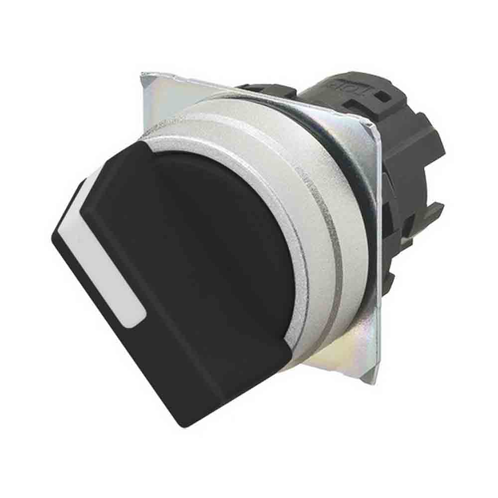 A22NZ2MMNBA Omron A22NS 2position Selector Switch, 22mm Cutout RS