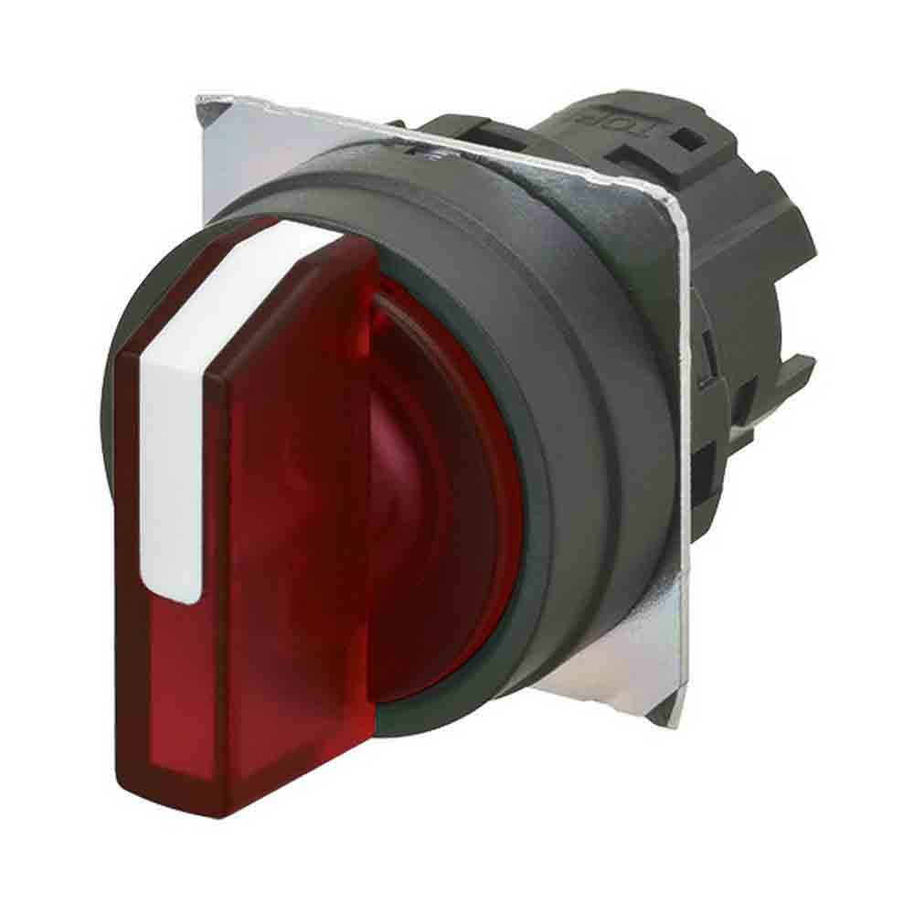 A22NZ3BMTRA Omron A22NW 3position Selector Switch, 22mm Cutout RS