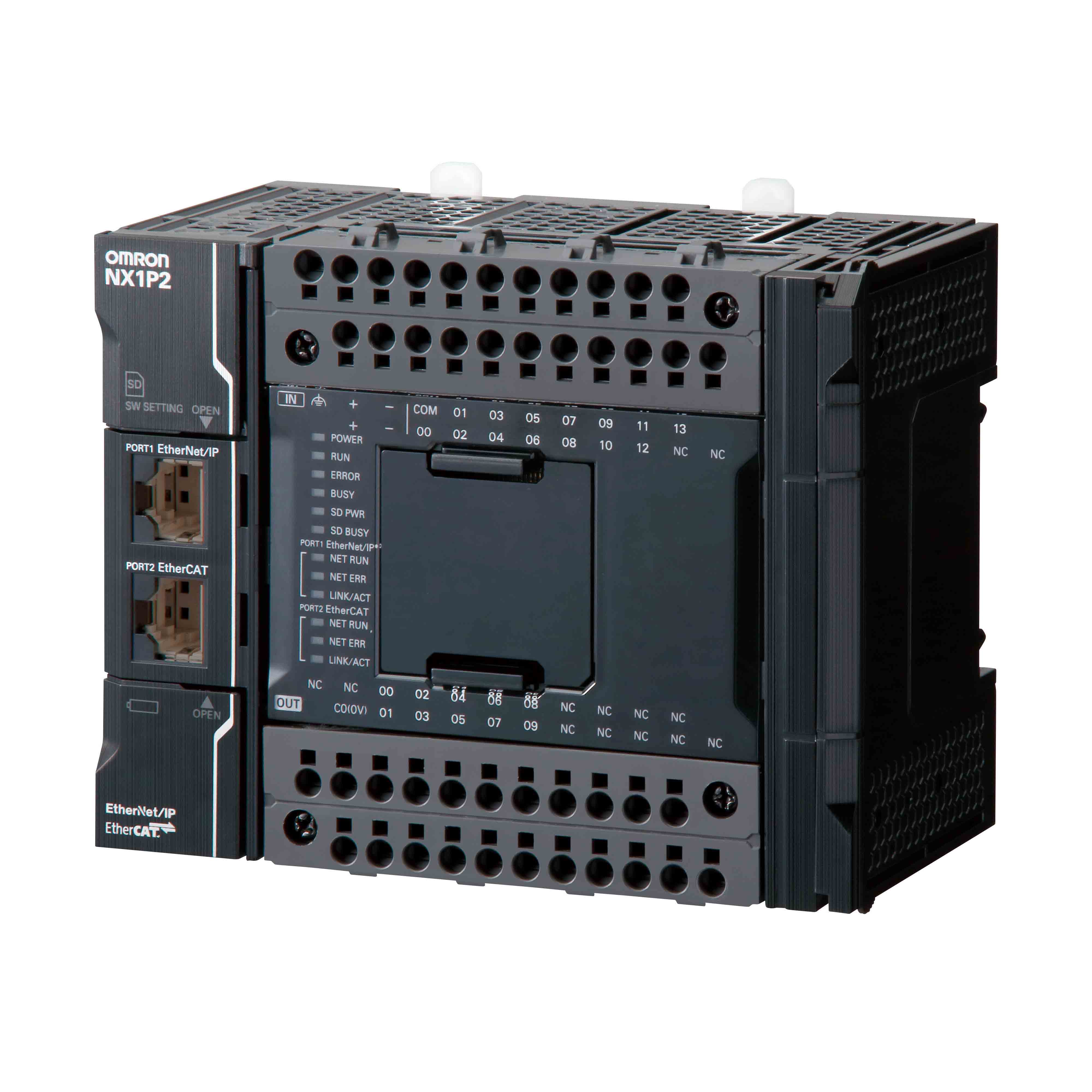 NX1P2-9B24DT1 | Omron PLC (CPUユニット)ユニット, シリーズ名：NX1P 14 | RS