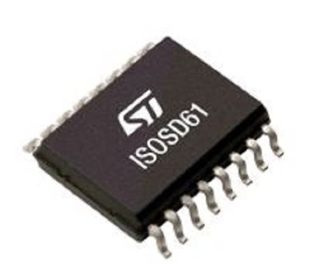 STMicroelectronics, 16 bit- ADC 25Msps, 16-Pin SO16W