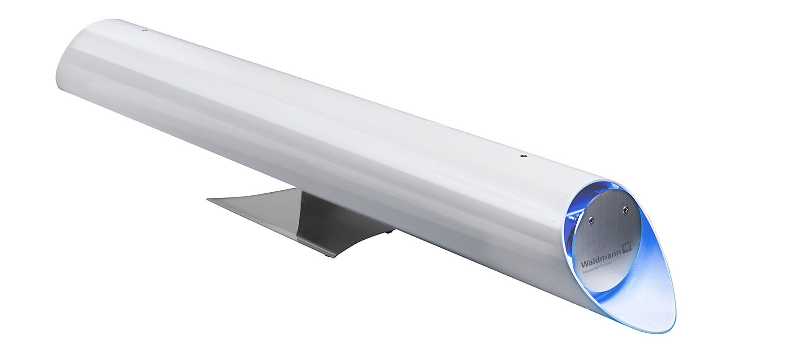 Waldmann Luftreiniger mit UV-C-Filter für 40m² Räume, 32dB, 1160 x 130 x 130mm