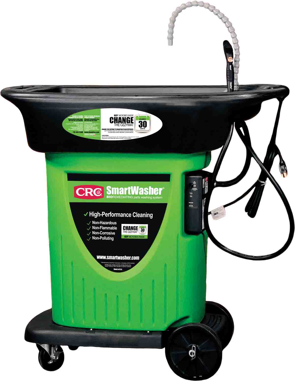 SW23 SmartWasher CRC 60L Parts Washer, 180kg max Load, 1080L/h flow