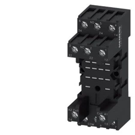 LZS:PT78730 | Siemens LZS Relay Socket for use with PT Relay, Snap-On ...