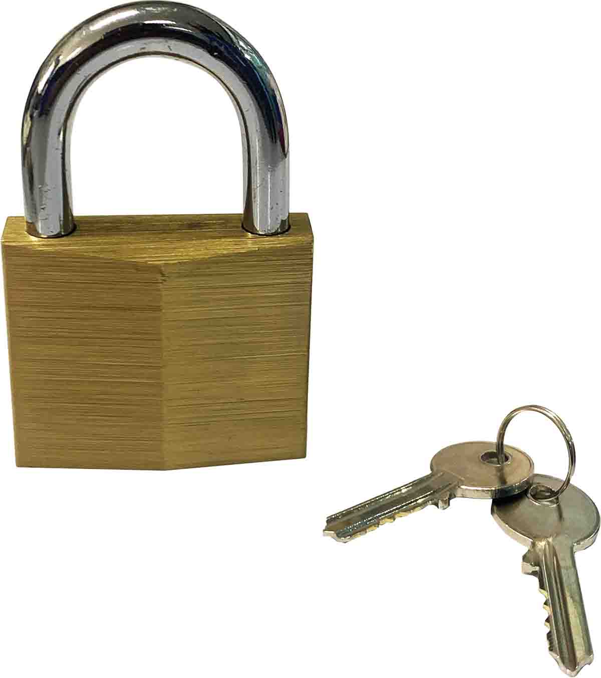 RS PRO All Weather Brass, Stainless Steel Padlock Keyed Alike 47mm