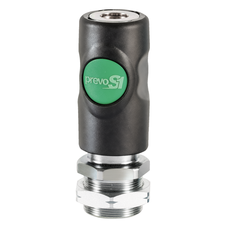 ESI 072103 PREVOST Female Safety Quick Connect Coupling, G 1/2 Female