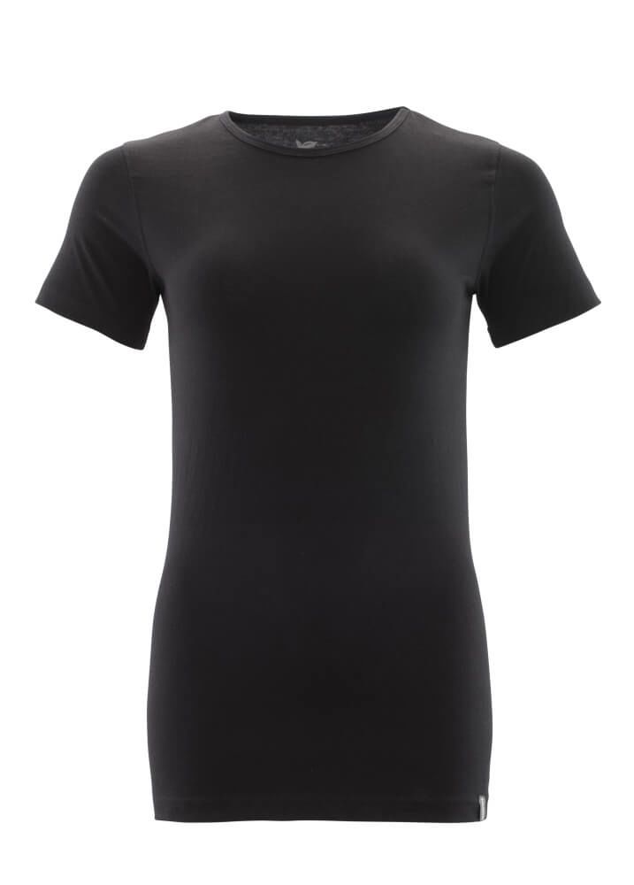 Mascot Workwear Black Organic Cotton Short Sleeve T-Shirt, UK- 2XL, EUR- 2XL