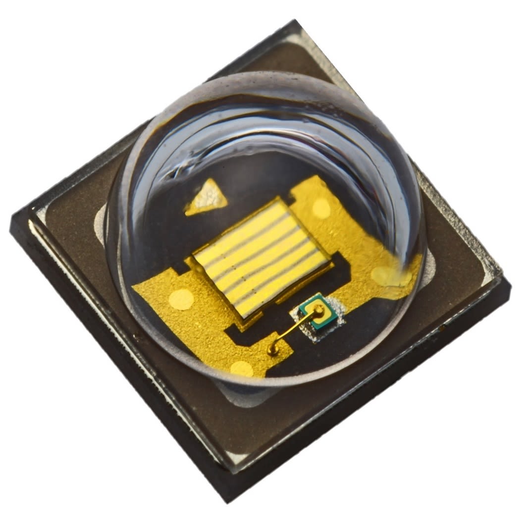 ZEUBE265-2BA-TR Stanley Electric, ZEUBE Series UV LED, 265nm 30mW 120, 2-Pin Surface Mount package