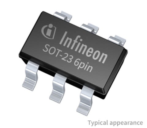 IC Controlador de LED Infineon, IN: 25 V, OUT máx.: / 5mA, SOT-23-6 de 6 pines