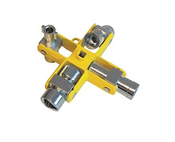 CK Cast Alloy 4-way Cross Wrench