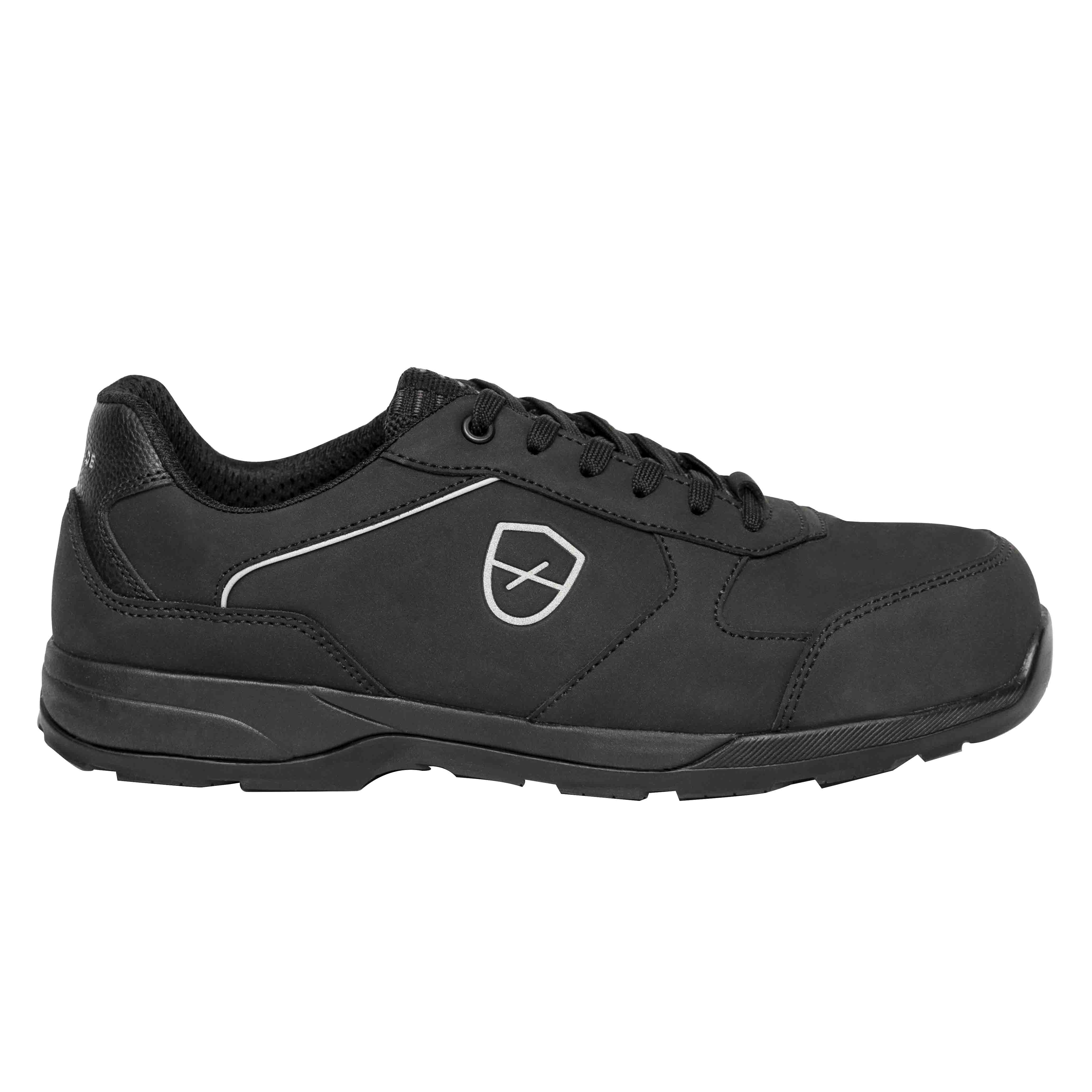 Chaussures de sécurité basses Romane Mixte, T 43 Noir, Antistatiques