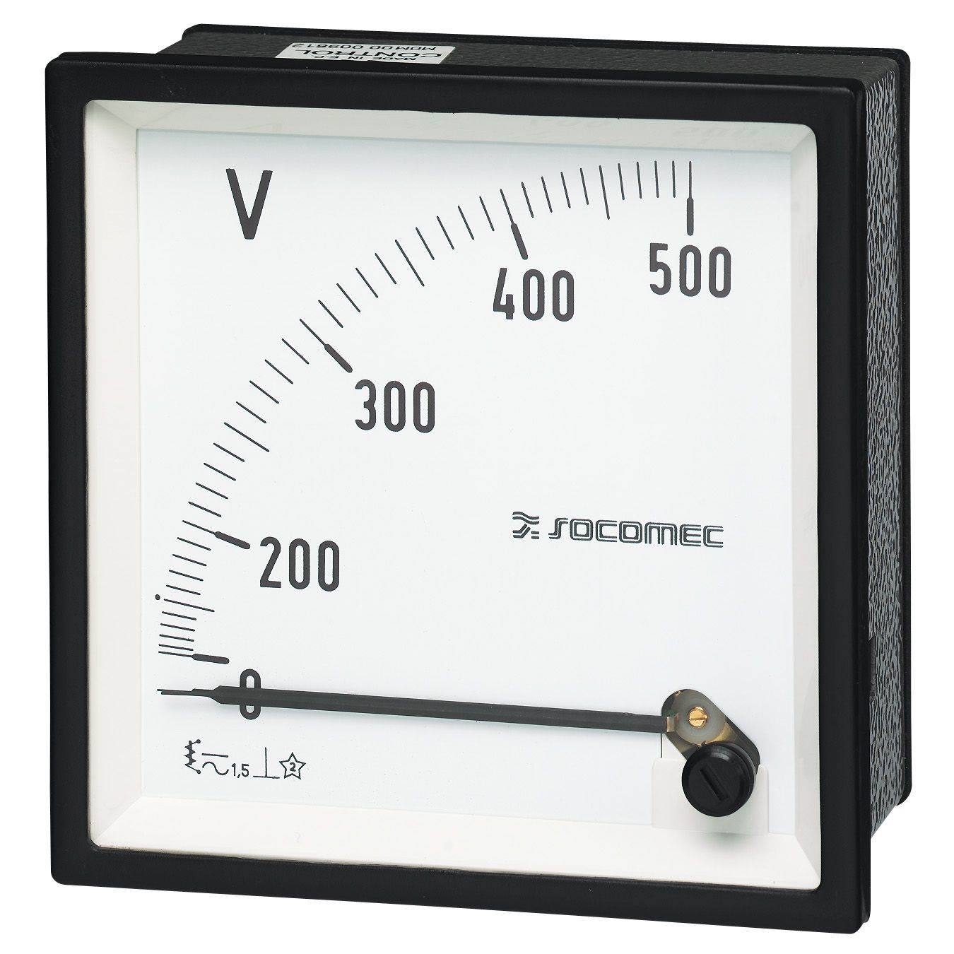Socomec 192G Series Analogue Voltmeter AC, Analogue Display