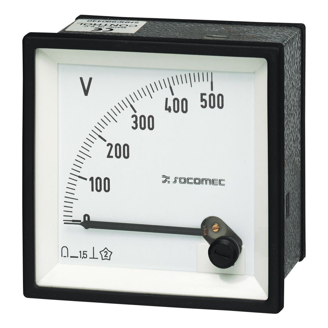 Socomec 192G Series Analogue Voltmeter DC, Analogue Display