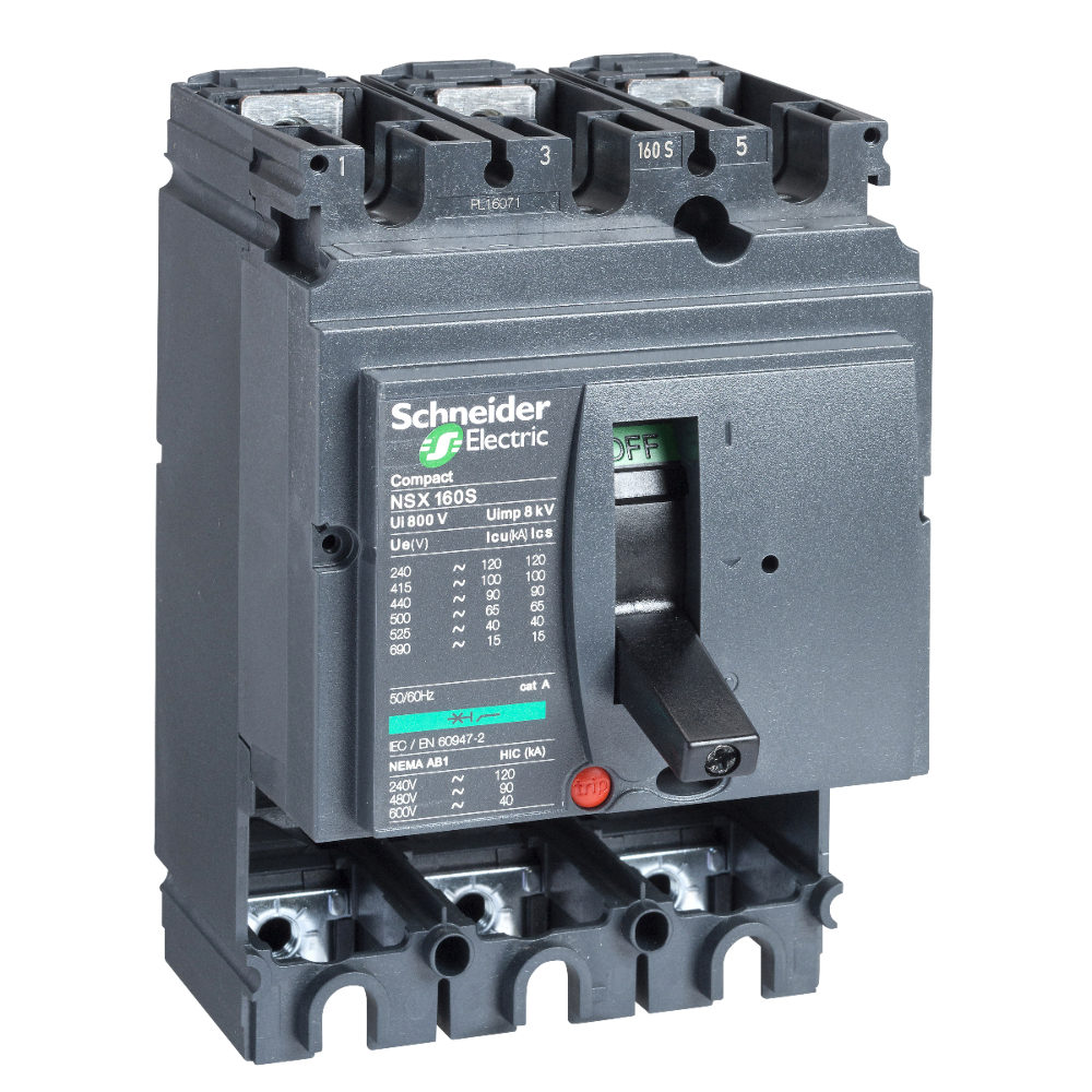 LV431405 Schneider Electric, ComPact MCCB Molded Case Circuit Breaker
