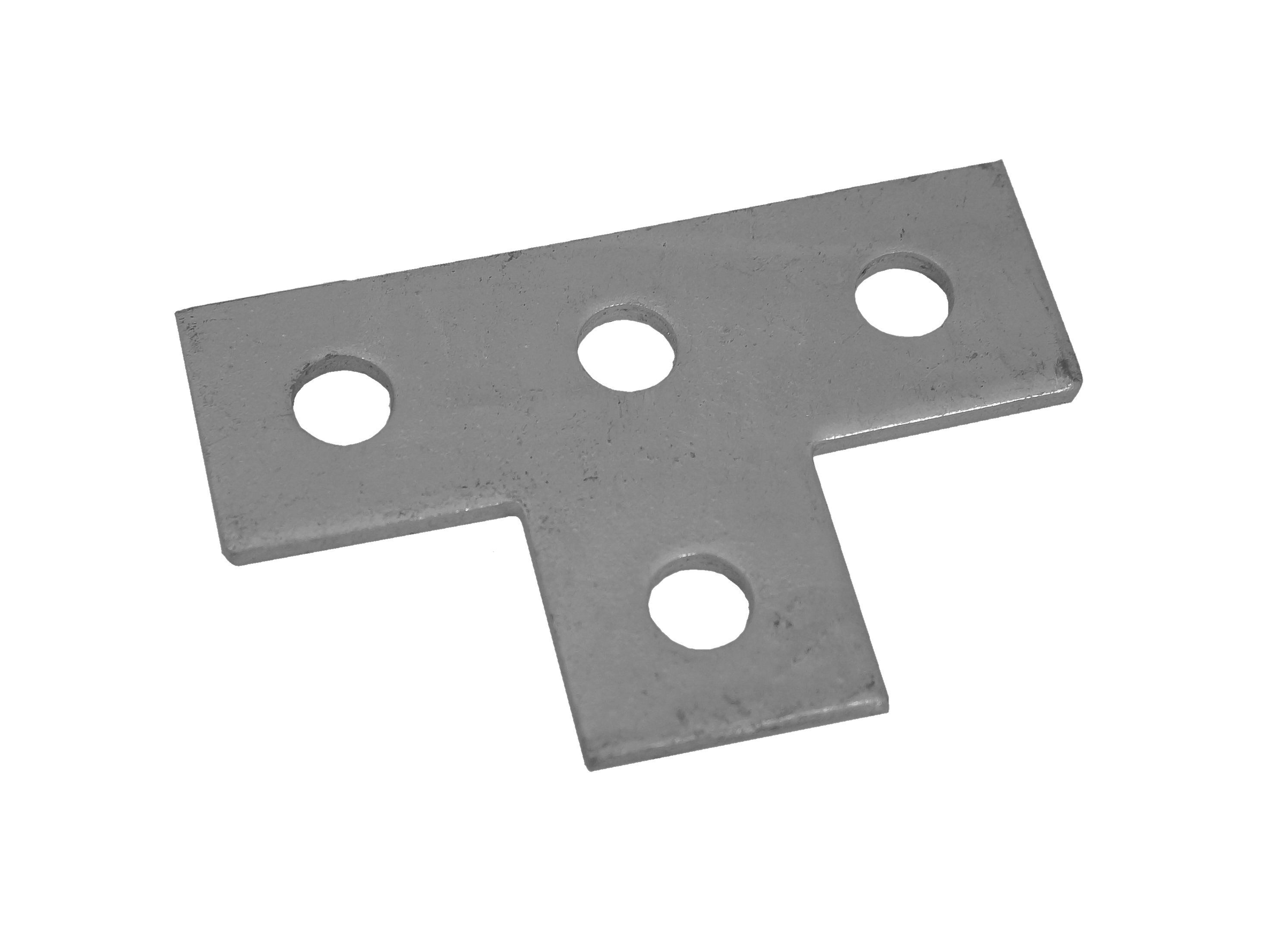 Stainless Steel T Shape Bracket 4 Hole, 89 x 138mm | RS