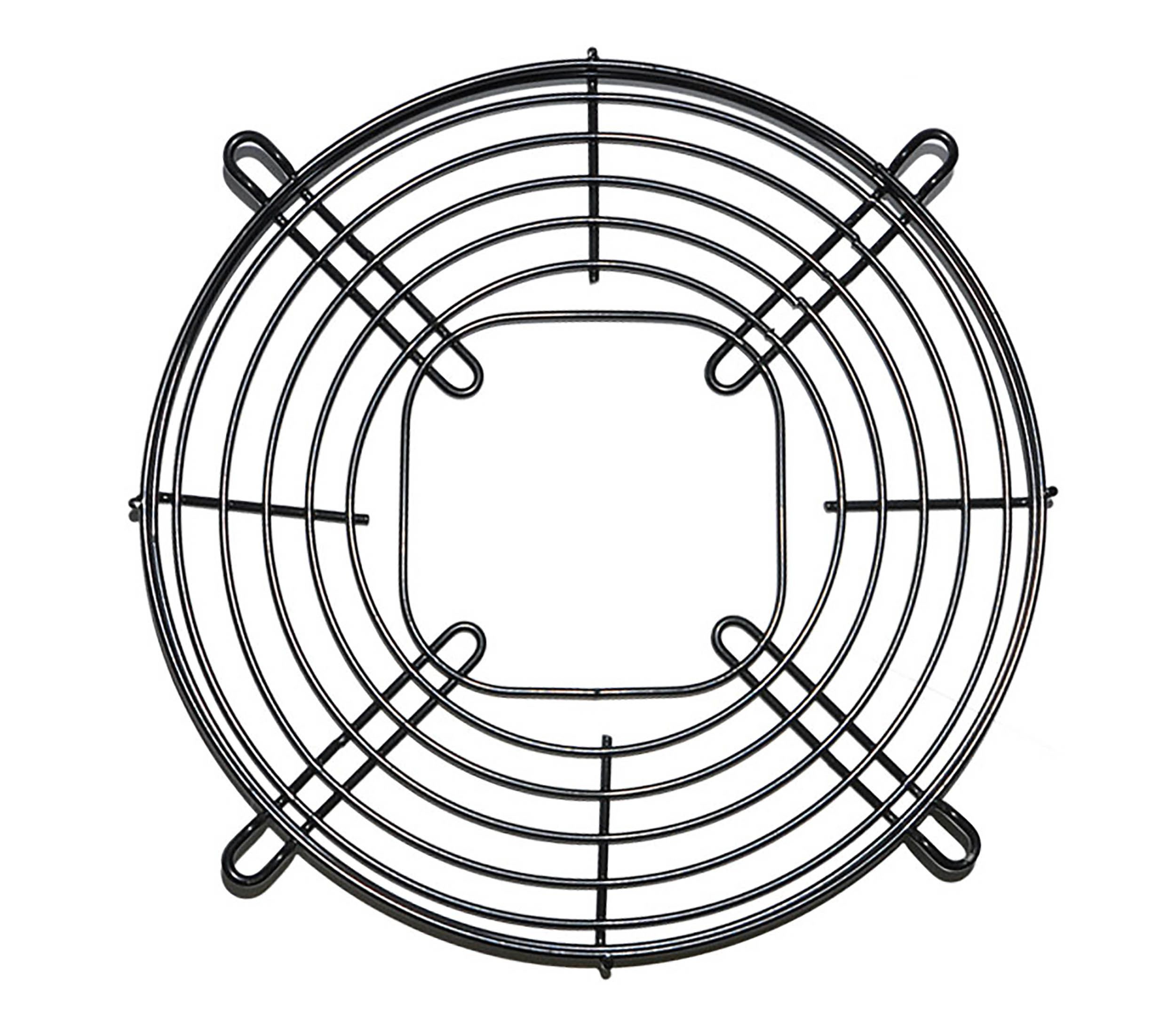 RS PRO Steel Finger Guard for 254mm Fans, 250mm Hole Spacing, 300 x