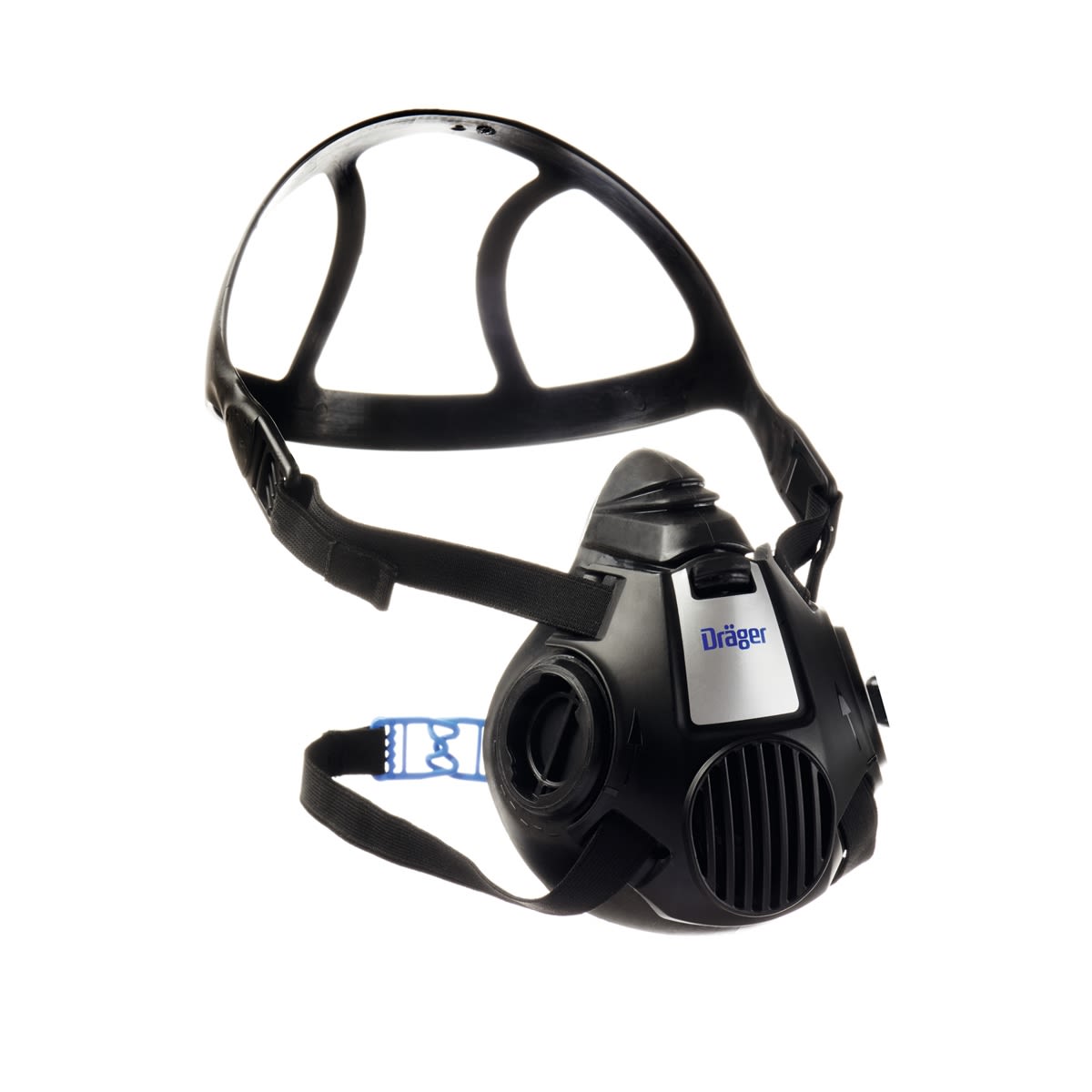 DRAEGER X-plore 3500 Series Half-Type Respirator Mask, Size Large, Hypoallergenic