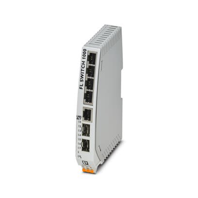Phoenix Contact Nem felügyelt Ethernet Switch 5 db RJ45 port, rögzítés: DIN-sín, 10/100/1000Mbit/s