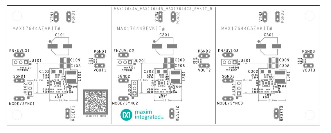 Maxim Integrated MAX17644C5EVKIT# MAX17644C5EVKIT# DC-DC Converter for MAX17644 for MAX17644C