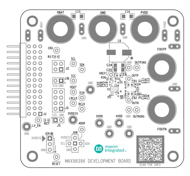 MAX98396EVSYS# Maxim Integrated, Audio Amplifier Module for MAX98396