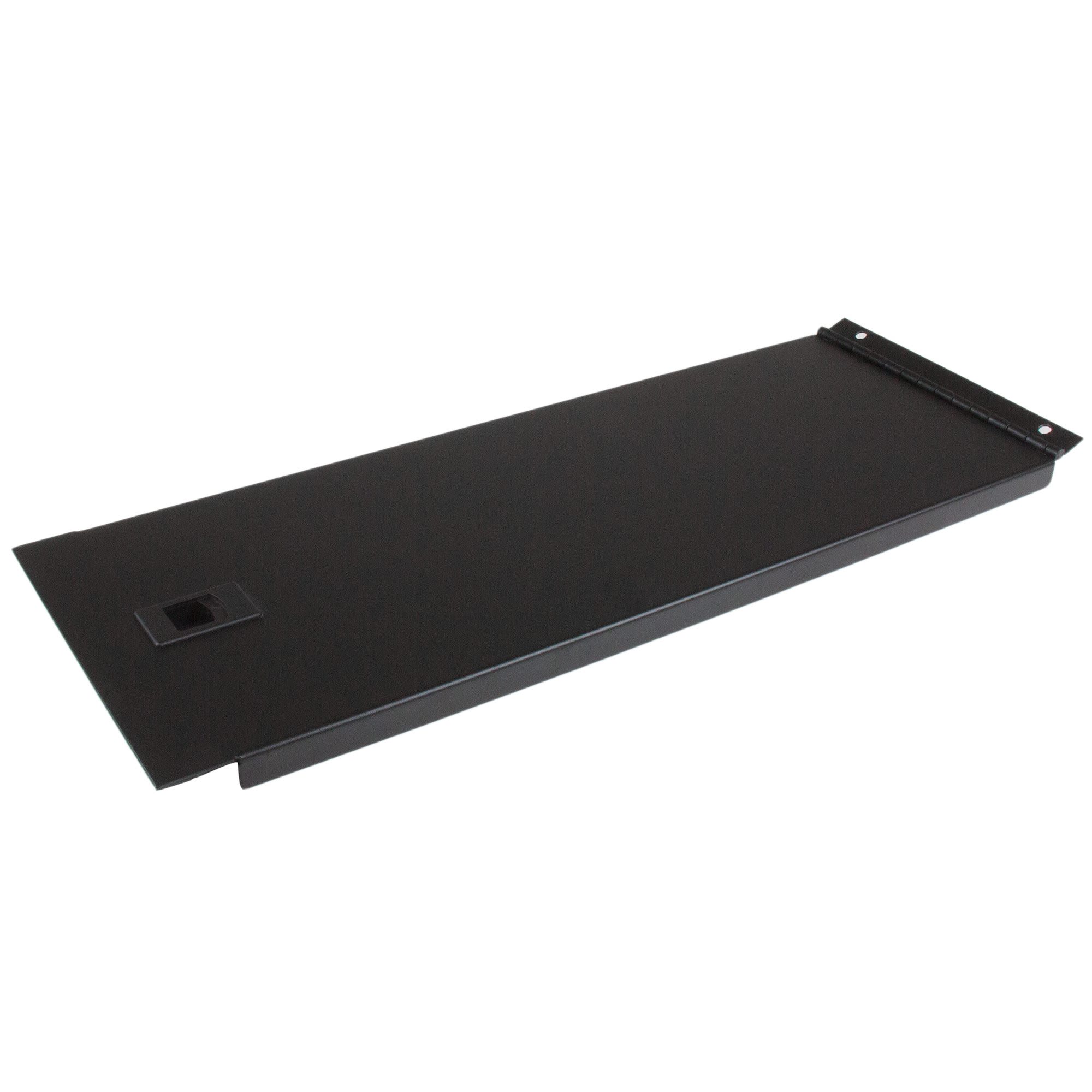 StarTech.com Black Steel Solid Panel, 4U, 92HP, 18.4 x 0.9 x 7in