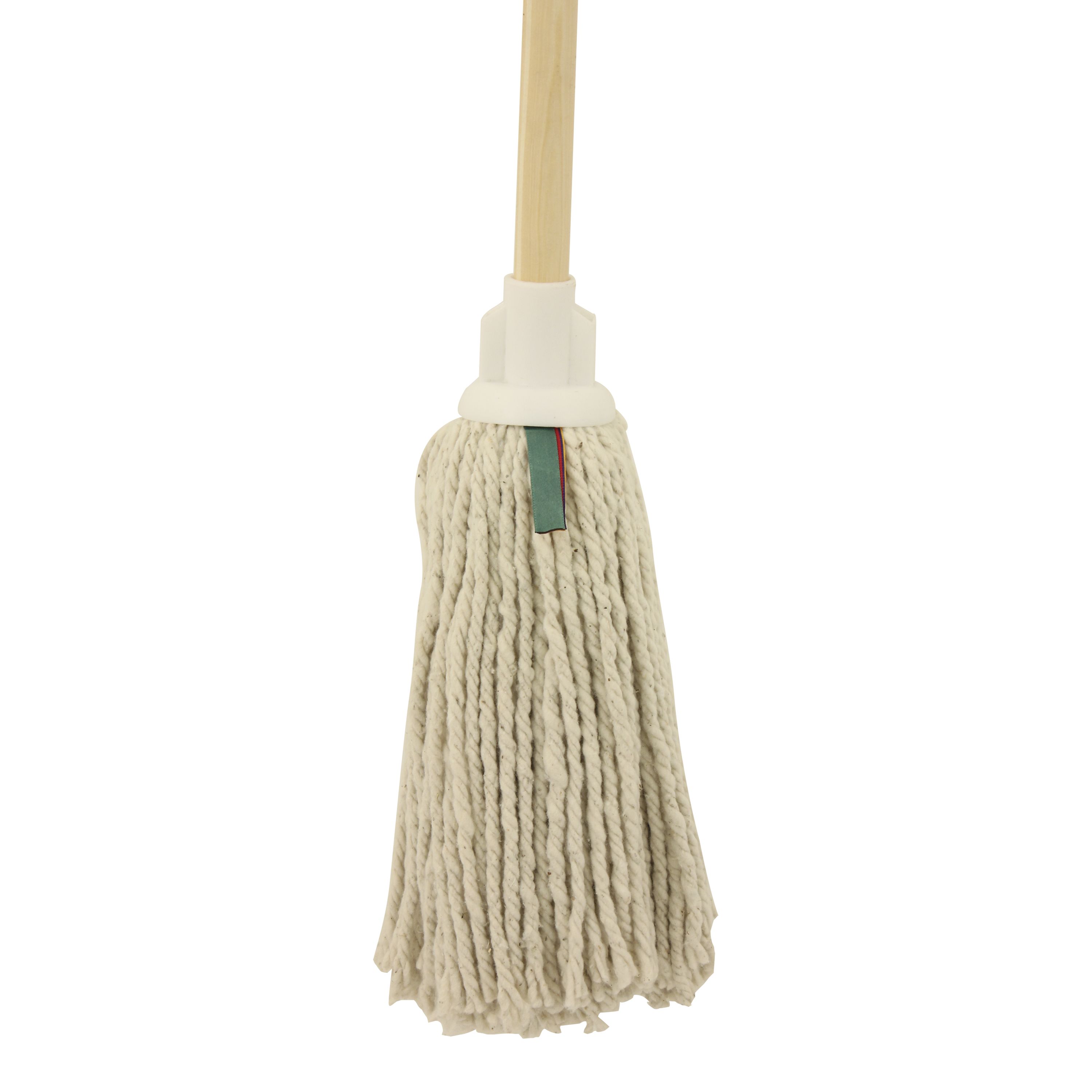 RS PRO 12oz White Yarn Mop Head for use with Aluminium and Wooden Handles