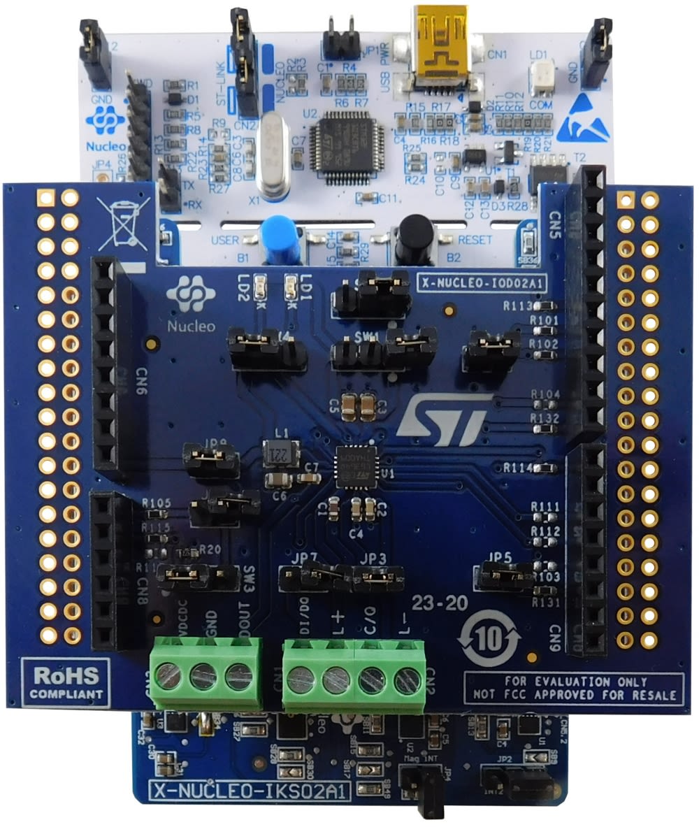 STMicroelectronics P-NUCLEO-IOD02A1 L6364Q, STM32L452RE MCU Development Board for Evaluation Purpose and Development