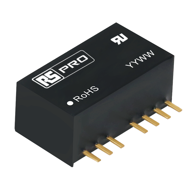 Rs Pro Dc Dc Converter ±12v Dc 45 → 36 V Dc Input 3w Pcb Mount Rs