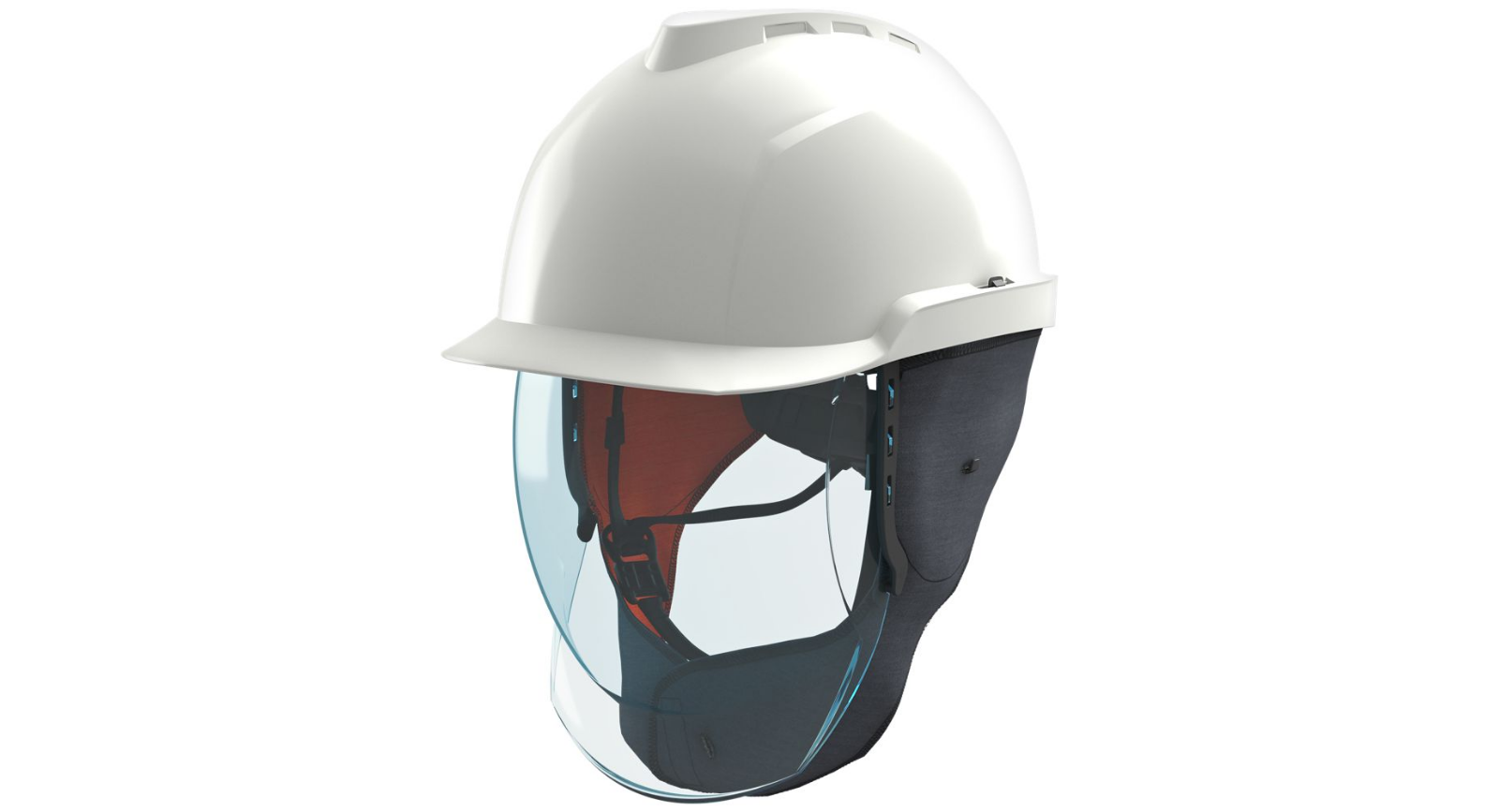 Gvf A C Aa I Msa Safety V Gard Class White Safety Helmet