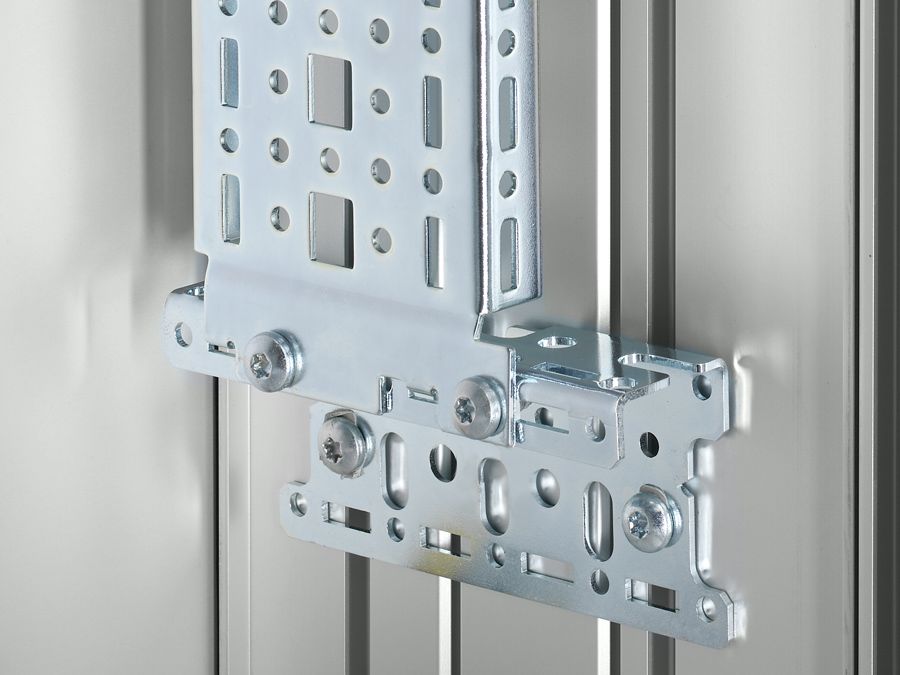 6205100 Rittal Steel Mounting Bracket for Use with AX, CM, SE, TP, TS