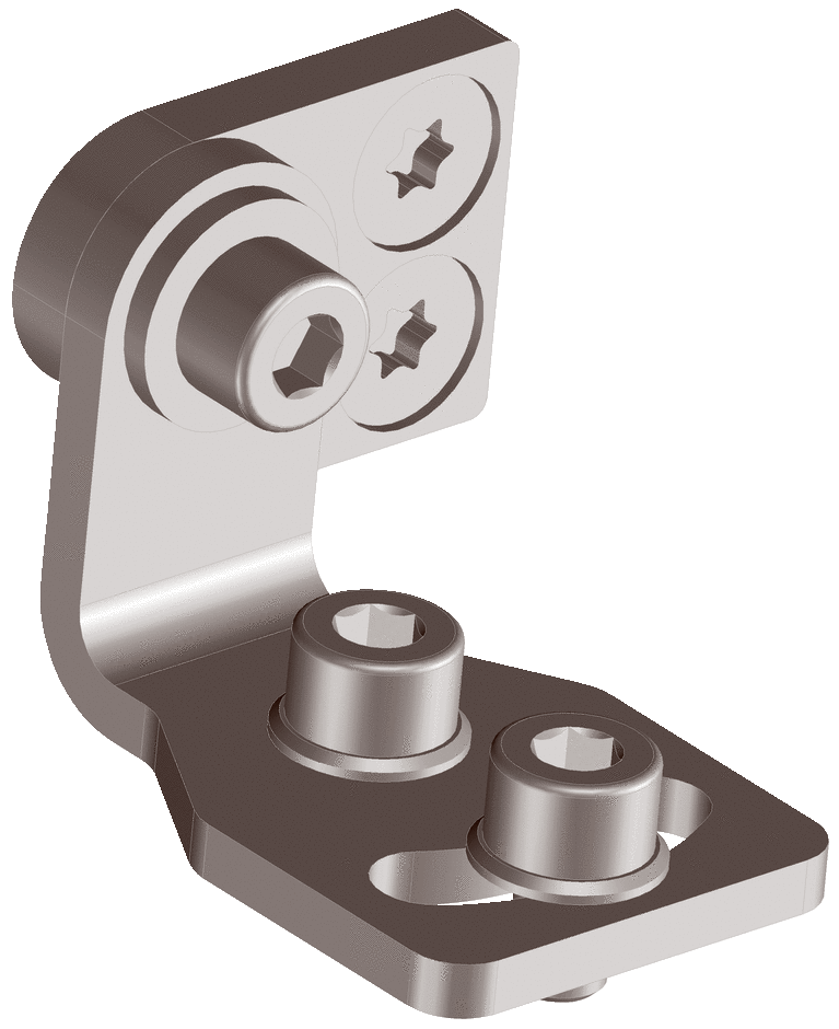 Bracket with adapter board Sick Mounting Bracket for Use with SICK