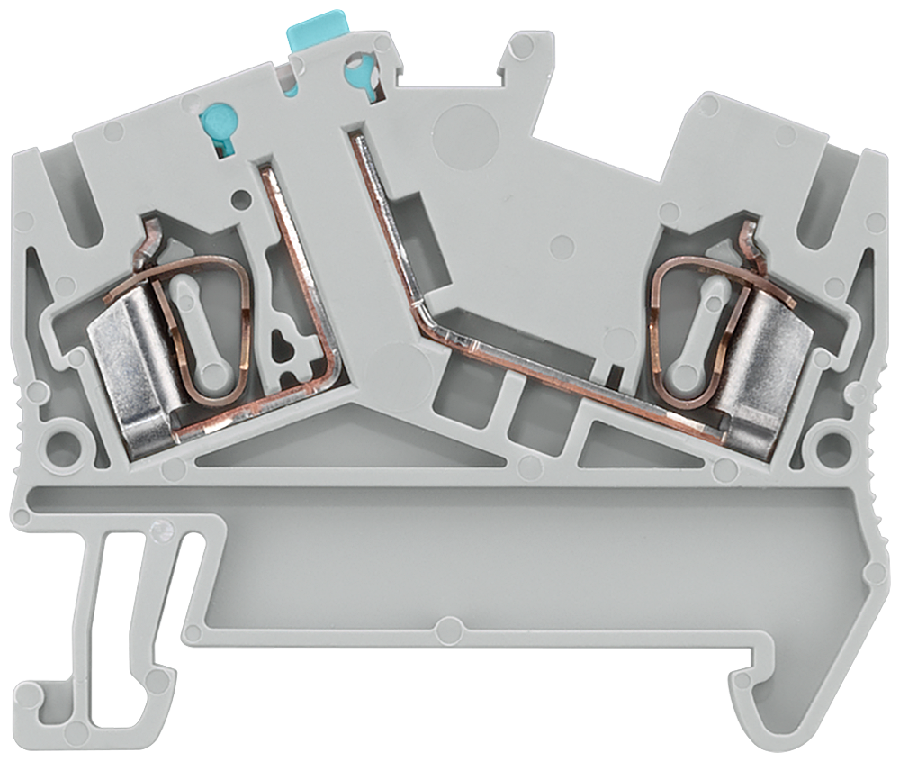8WH25006CF00 Siemens Grey ALPHA DIN Rail Terminal Block, Single