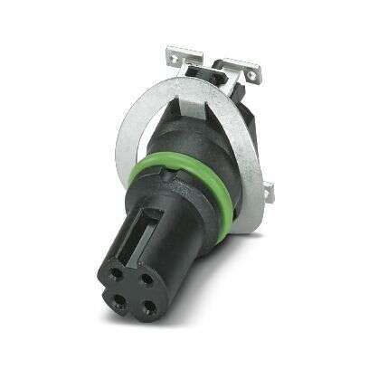 Phoenix Contact, 1068 IP67 PCB Mount 4P Power Connector Socket, Rated At 4A, 50 V ac, 60 V dc