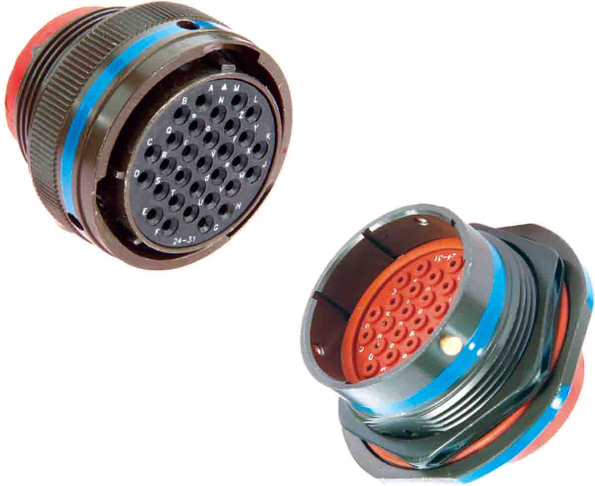 MS3474W2241P Amphenol India, Series 2, 41 Way Jam Nut Connector