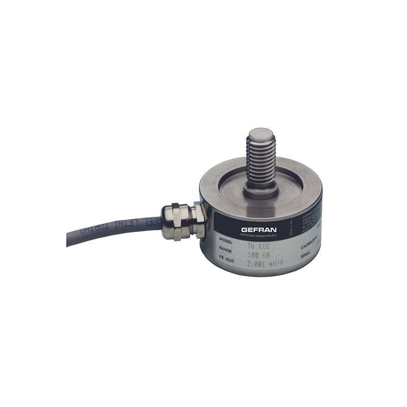 TU-K5C 2130X000X00 | Gefran Load Cell, 500kg Range, Compression ...